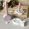 3Pcs Heat Resistant Candle Making Mould Shell Fish Turtles Silicone Designs Ideal for Handcraft Home Decoration Items