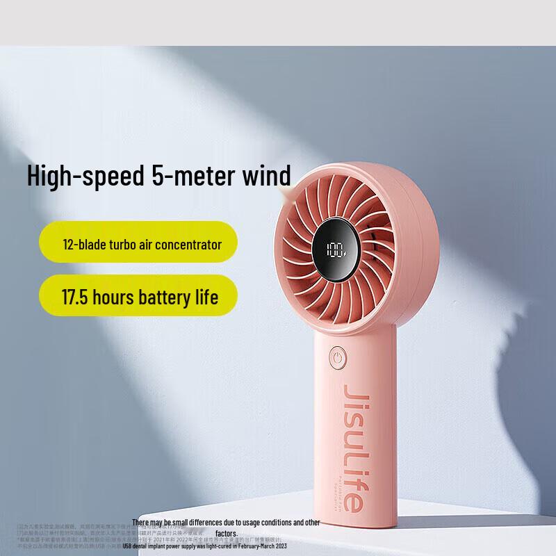 Jisulife Portable Handheld Fan Life4