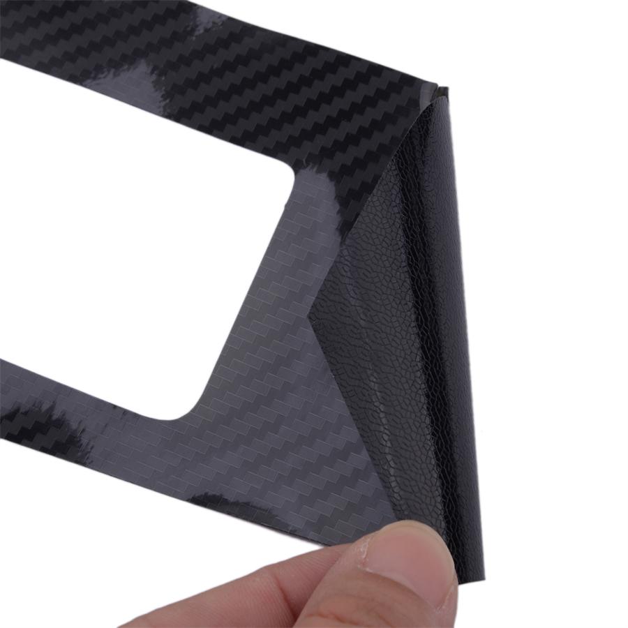 5D Carbon Fiber Look Car Interior Trim Decal Stickers For Toyota Camry 2018-2020