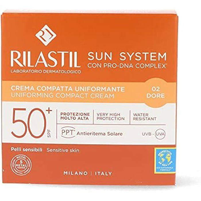 Kompaktní make-up - Ril - Sun Sys Compa - F50 - Vysoké krytí - UV ochrana