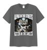Alpha in The Streets Kitten in The Sheets Wolf Funny Meme T Shirts Men's Vintage Fashion Cotton Short Sleeve T-shirt Streetwear