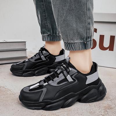 Men's Shoes 2024 New Spring Outdoor Sports Shoes Trendy Versatile Retro Casual Dad Shoes Platform Casual Shoes