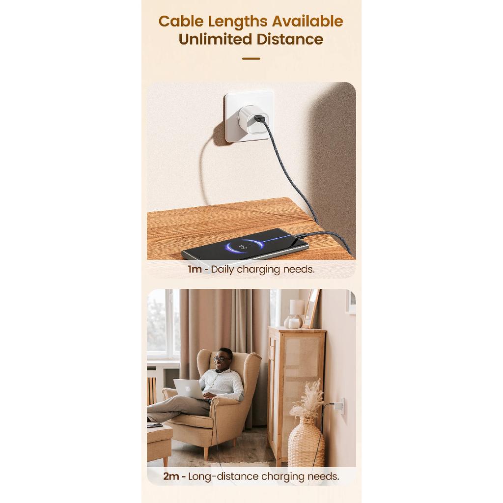 Toocki 6A USB Type C Cable Fast Charging Charger Cable USB A To Usb C For iPhone 15 Samsung Xiaomi Huawei Oppo Oneplus Data Cord