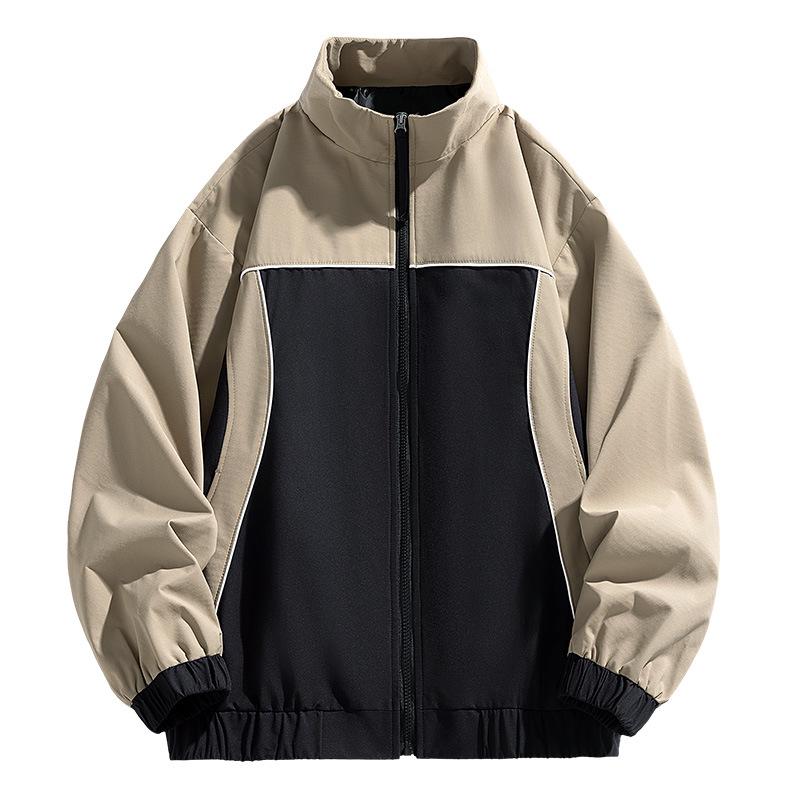 2024 Autumn Men's High-End Stand Collar Casual Jacket