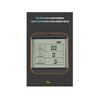 Ultraviolet Radiation Monitor, Digital Uv Detector Compatible with Home Office Outdoor Inspection Black