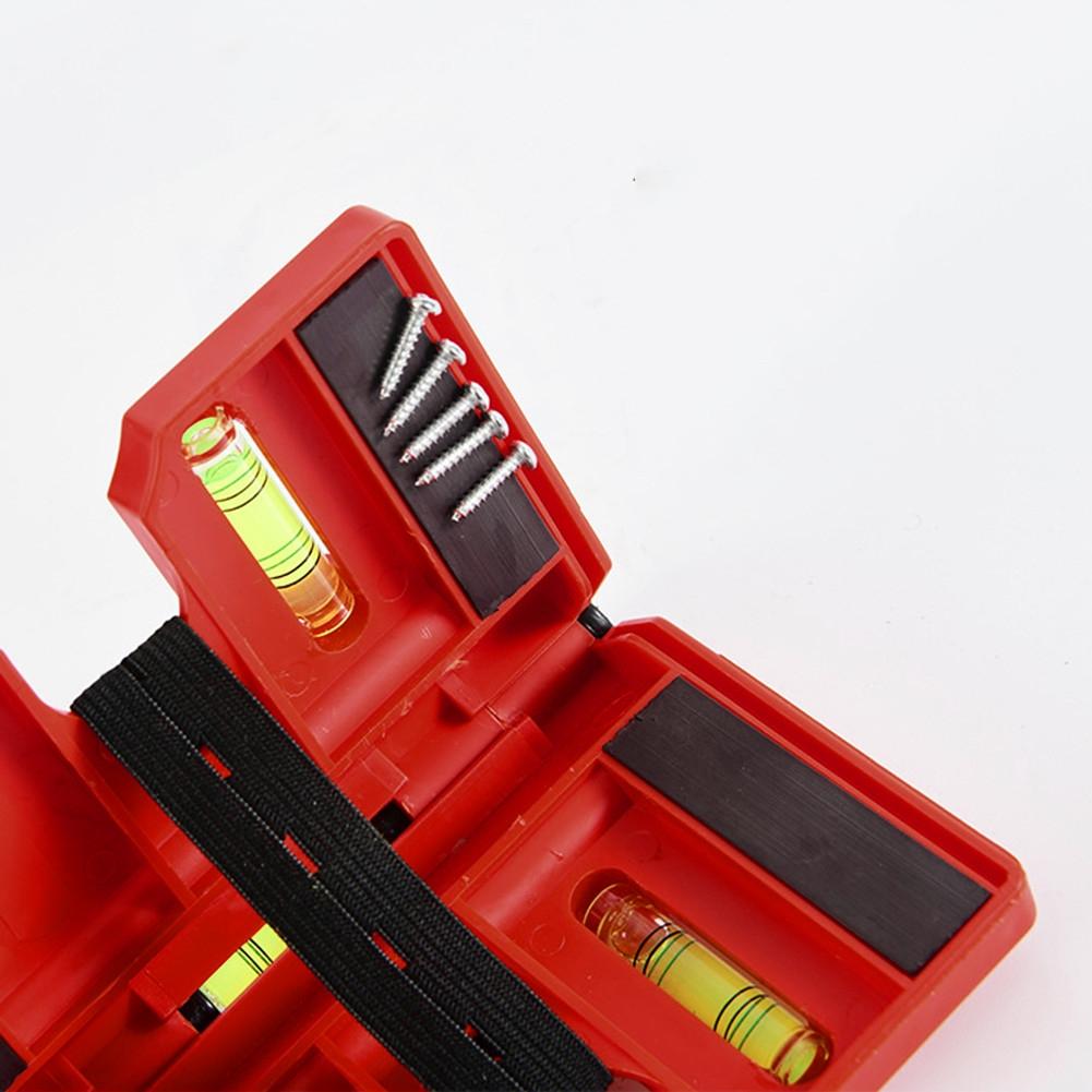 Horizontal Fence Level Meter Post Pipe Red Vertical