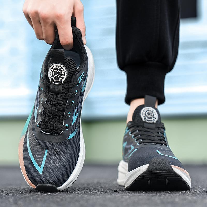 Marathon Men'S Sneakers Casual Carbon Board Speciality Sports Running Shoes Men Lightweight Women'S Athletic Nonskid Sneaker Men