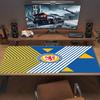 Eintracht Frankfurt Logo Color Mouse Pad Large Gaming Table Cushion Non-slip Laptop Tablet Big Mousepad XXL Mat Mini PC Playmat With Lock Edge