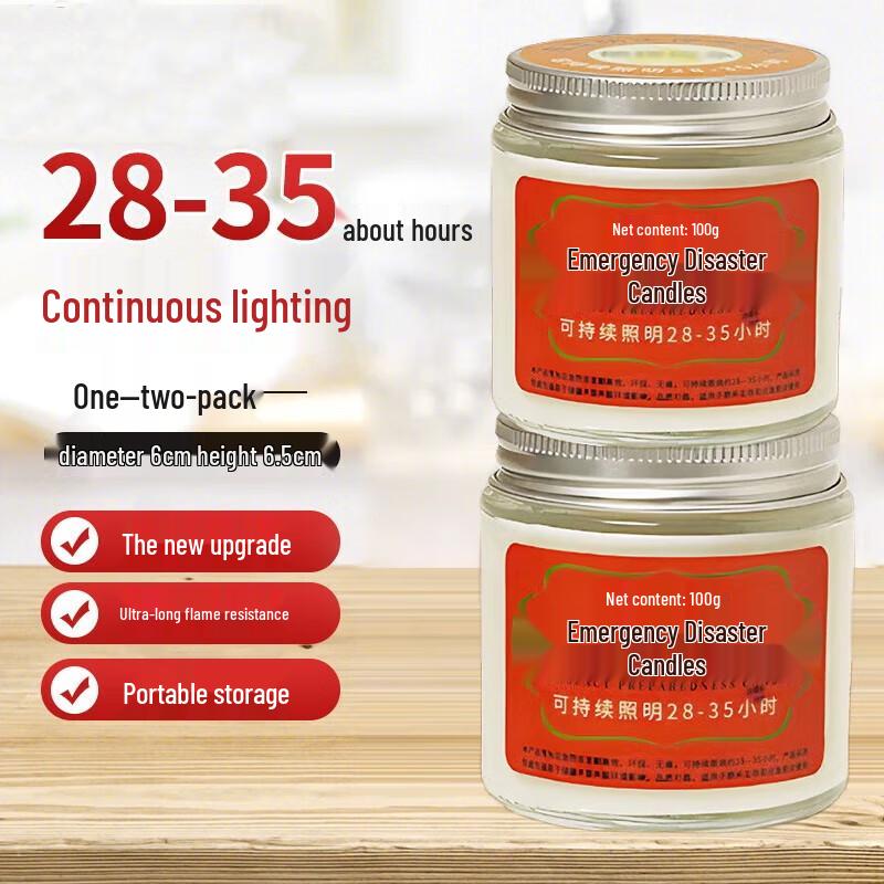 Aige Emergency Windproof Smokeless Candles