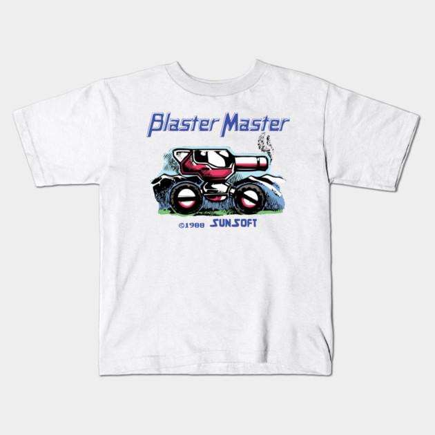 Boys Girls Soft Cotton Graphic Tees Blaster Master Sophia T-shirt Breathable Daily School Wear Kids T-Shirts