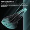 Carbon Fiber 3D Printed Bicycle Saddle Breathable Bike Saddle Ultralight Road Bike Seat