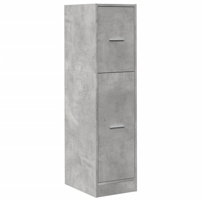 VidaXL Apothecary Cabinet Concrete Grey 30x41x118 Cm Engineered Wood, Apothecary Chest, Apothecary Furniture, Chest To 855163