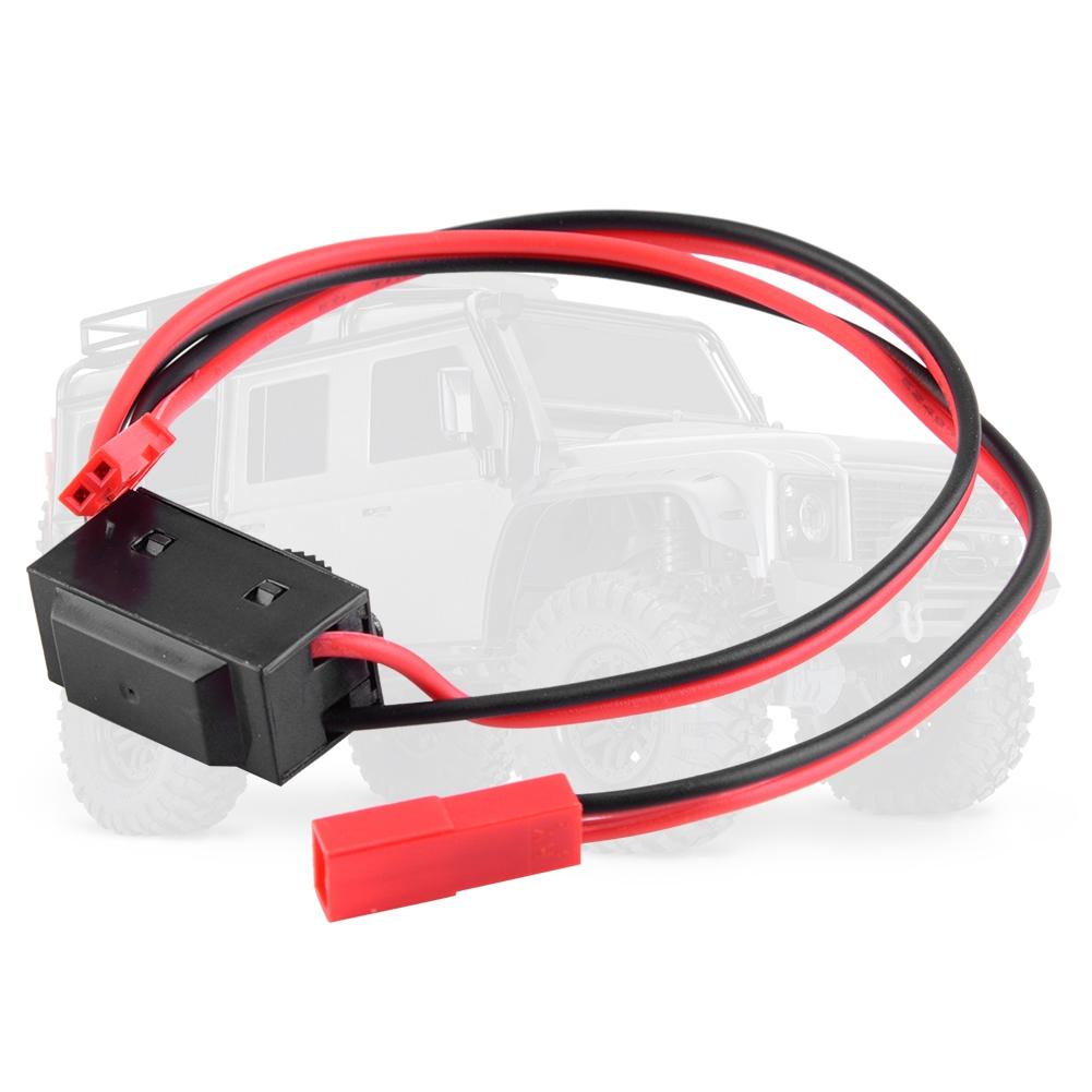 Light Control ESC Power Switch T Plug Male Female Switch Cable for RC Model Car Boat Airplane