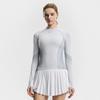 FILA Tennis Simple Personality Trendy Fashion Sports Training Tennis Versatile Comfortable Long Sleeve T-Shirt Women tops A11W613217FBU