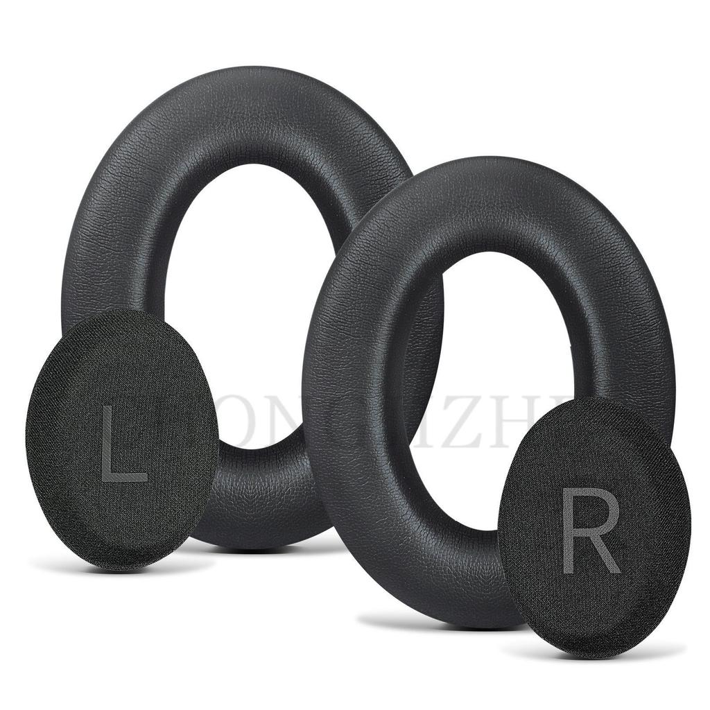 Replacement EarPads Cushions for Bose QC45 QuietComfort QC 45 Headphone Softer Protein Leather / Breathable football net Earpads