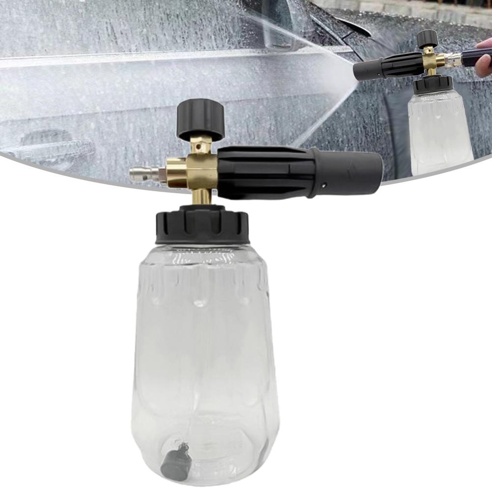 Car Wash Experience Foam Pistol Pressure Washer 1L Foam Bottle Adjustable Nozzles Efficient Cleaning For KARCHER KSeries China Mainland