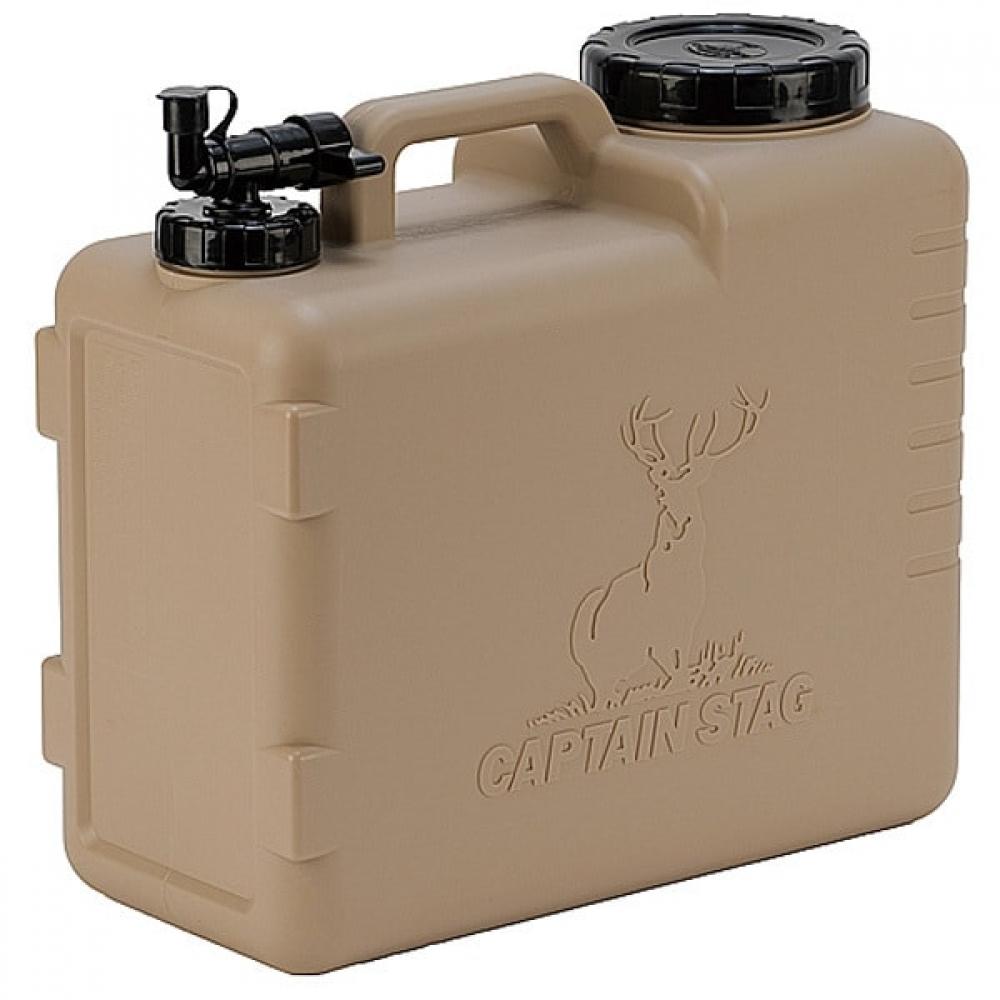 

CaptaIn Stag Ue 2048 [полиэтиленовый бак для воды, кувшин для воды 10 л с краном и ручкой, сделано в Японии, цвет смелый бежевый]