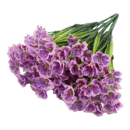 Artificial Flower No Maintenance No Watering No Fading Bright Color Realistic Lifelike Artificial Flower Wedding Party Home Decoration