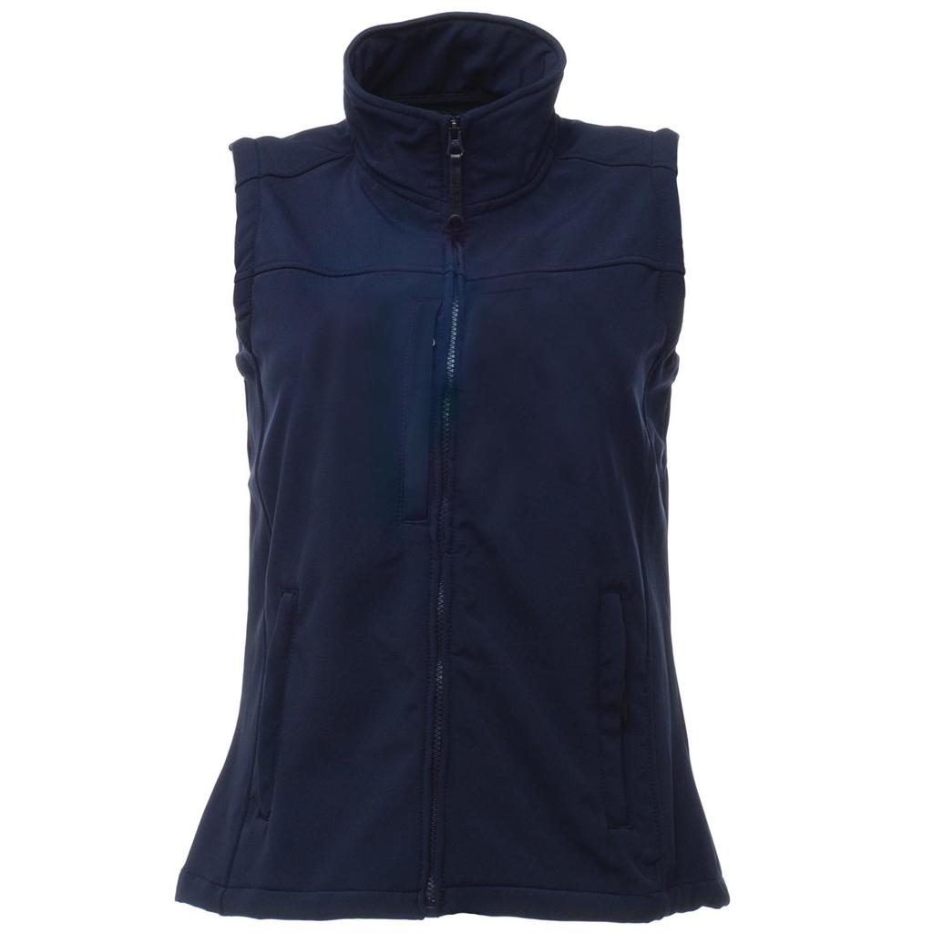 Regatta Womens/Ladies Flux Softshell Bodywarmer / Sleeveless Jacket (Water Repellent & Wind Resistant)