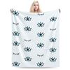 Magische Augen Personalisierte Bequeme Geschenkdecke aus Ultraweichem Mikrofleece