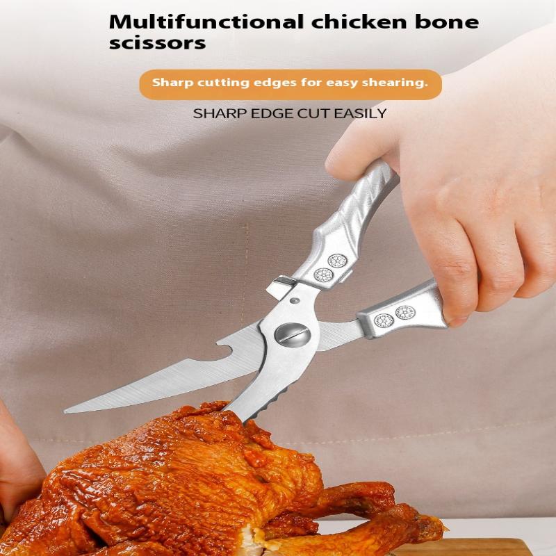 Multifunctionele Keukenschaar Voedselschaar Roestvrij Staal Keuken Kippenbot Schaar