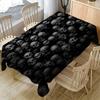 Ein Stück dichtes Schädelmuster-Tischdecke, mit Schädeldesign, geeignet für die Küchezyc