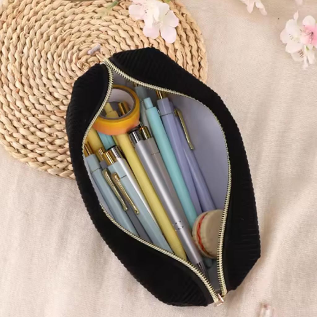 1 st Pennfodral Enfärgat Pennfodral skolmaterial Pennfodral med stor kapacitet Skolpennfodral