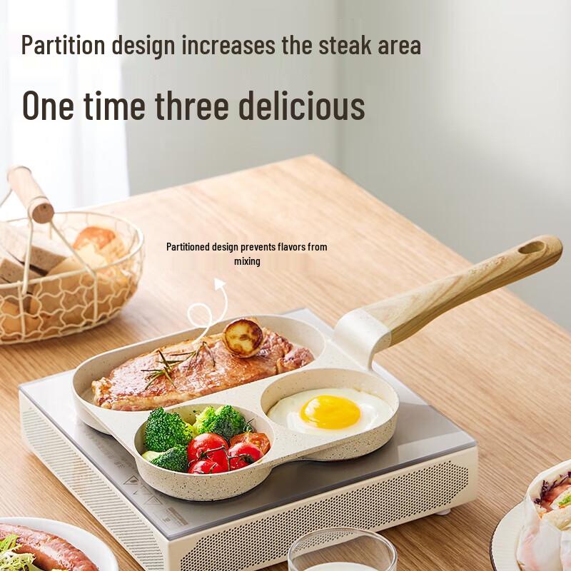 SUPOR Partitioned Non-stick Frying Pan