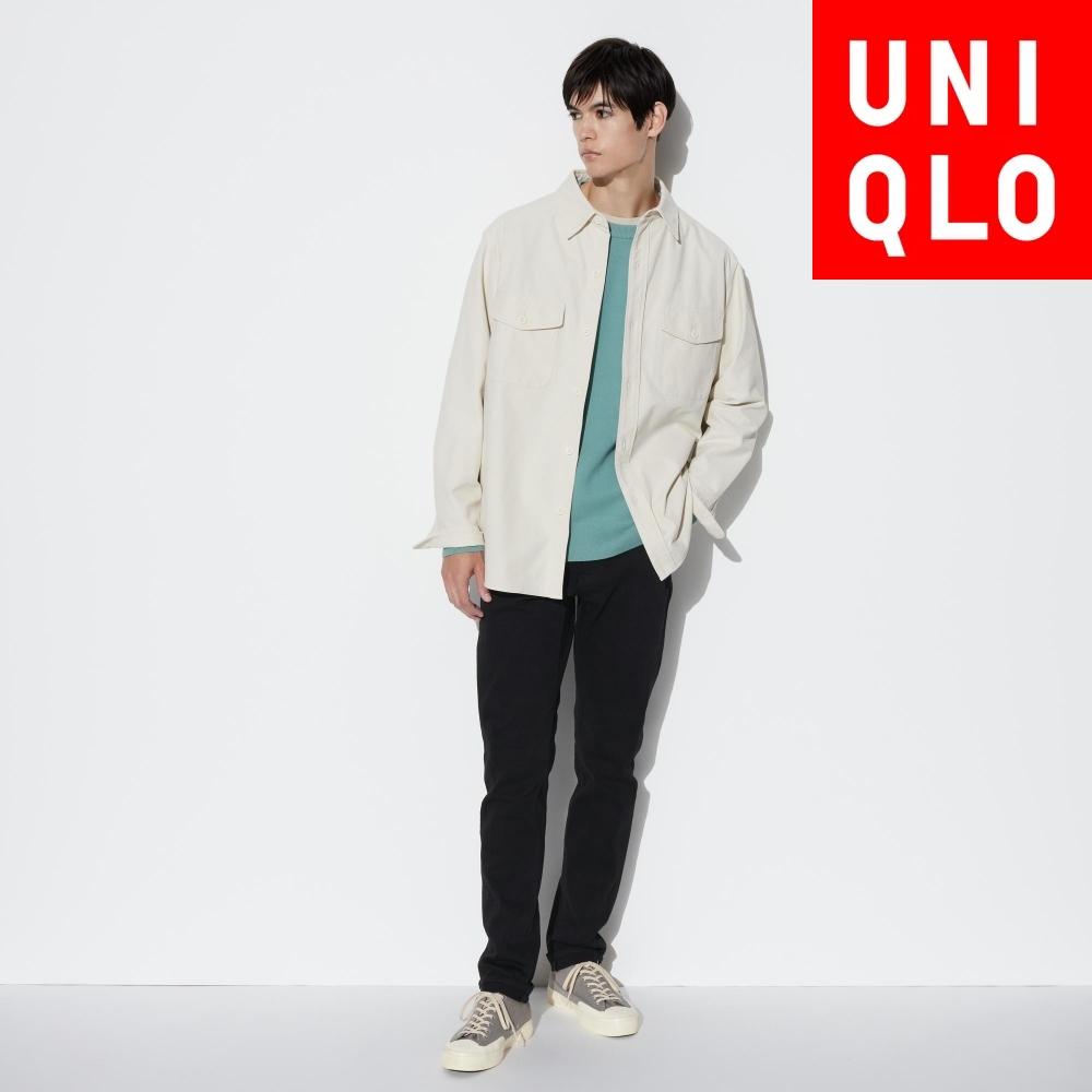 

Джинсы узкого кроя с селвидж-стрейч UNIQLO 09 BLACK/Men 28