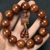 Huanghuali Sandalwood Buddhist Beads Wooden Cultural Crafts Unisex Hand String