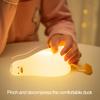 Silikon Ente Nachthimmel Led Nachtlicht Wiederaufladbare Lampe USB Cartoon Kinder Kid Schlafzimmer Kreative Dekoration Geburtstag Geschenk