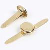 100/200/500Pcs Metal Brads Pin Fasteners Gold Mini Split Pins for Paper Crafts Art Decorative Scrapbooking School Projects