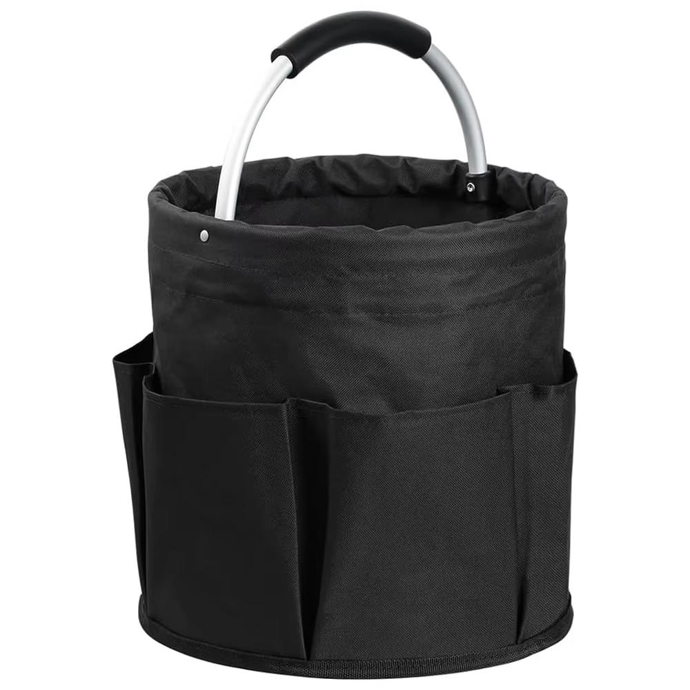 17L Vielseitiger Faltkorb Tragetasche für Picknick im Freien Reinigungs-Organizer Heim-Gartenwerkzeugtasche Großes Fassungsvermögen Waschtasche