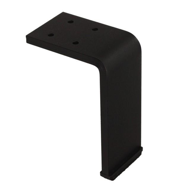 NS31 leg, textured black, 100mm