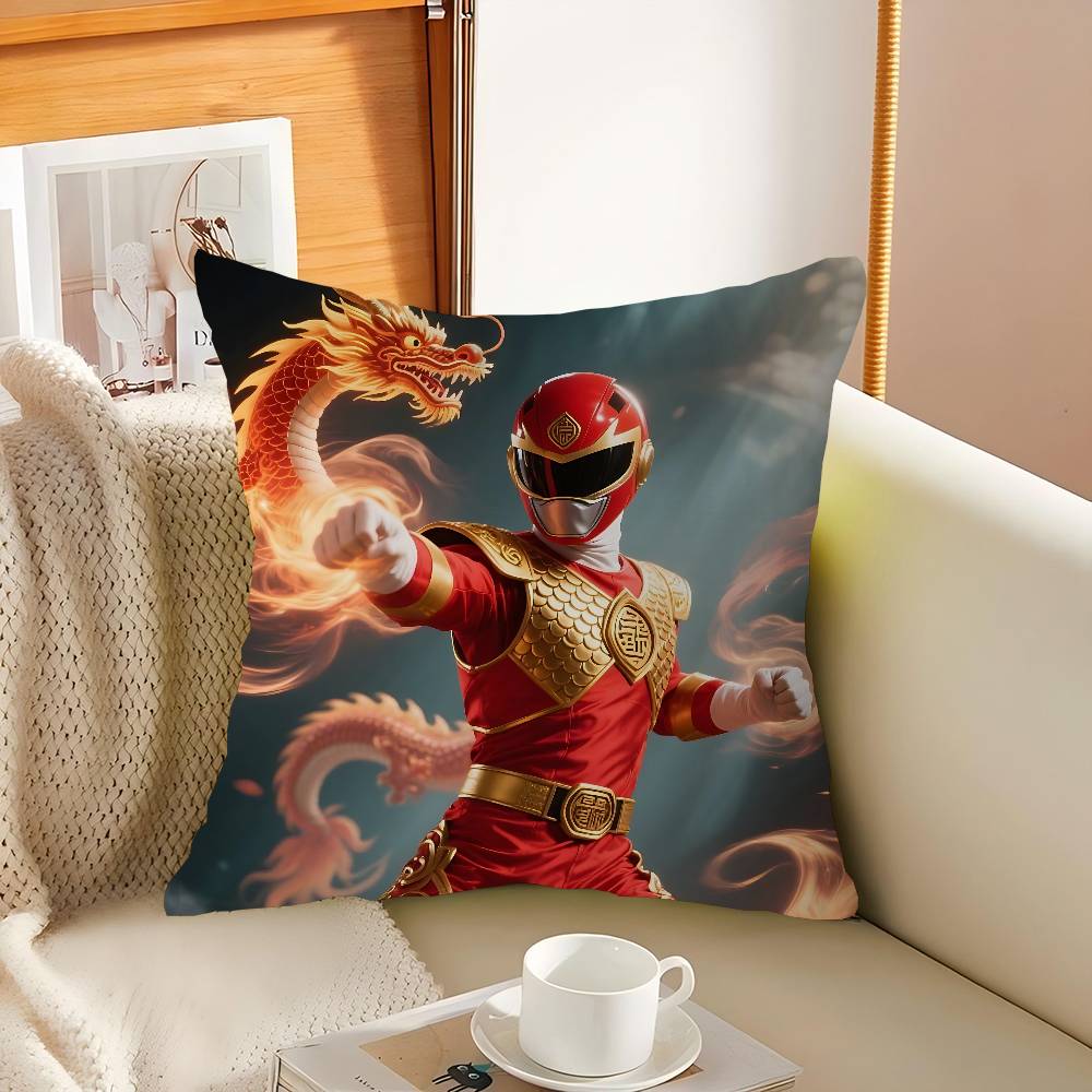 P-Power R-Rangers Наволочки Домашнее Постельное Белье Декоративная Наволочка Свадебная Супер Мягкая Наволочка 16x16Inch