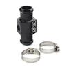 New Black Water Temperature Gauge Radiator Temperature Water Temperature Connector Pipe Sensor 16MM 18MM 20MM 22MM Hose Adapter