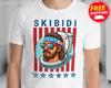 Skibidi Toilet Shirt Skibidi #039;Murica 4th of July Shirt America Funny Meme Shirt Unisex T-Shirt