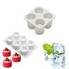 Silicone Mini Cake Mold for Baking Oval Round Floral Shapes Non-Stick Flexible Molds for Cupcakes Desserts Baking Accessories
