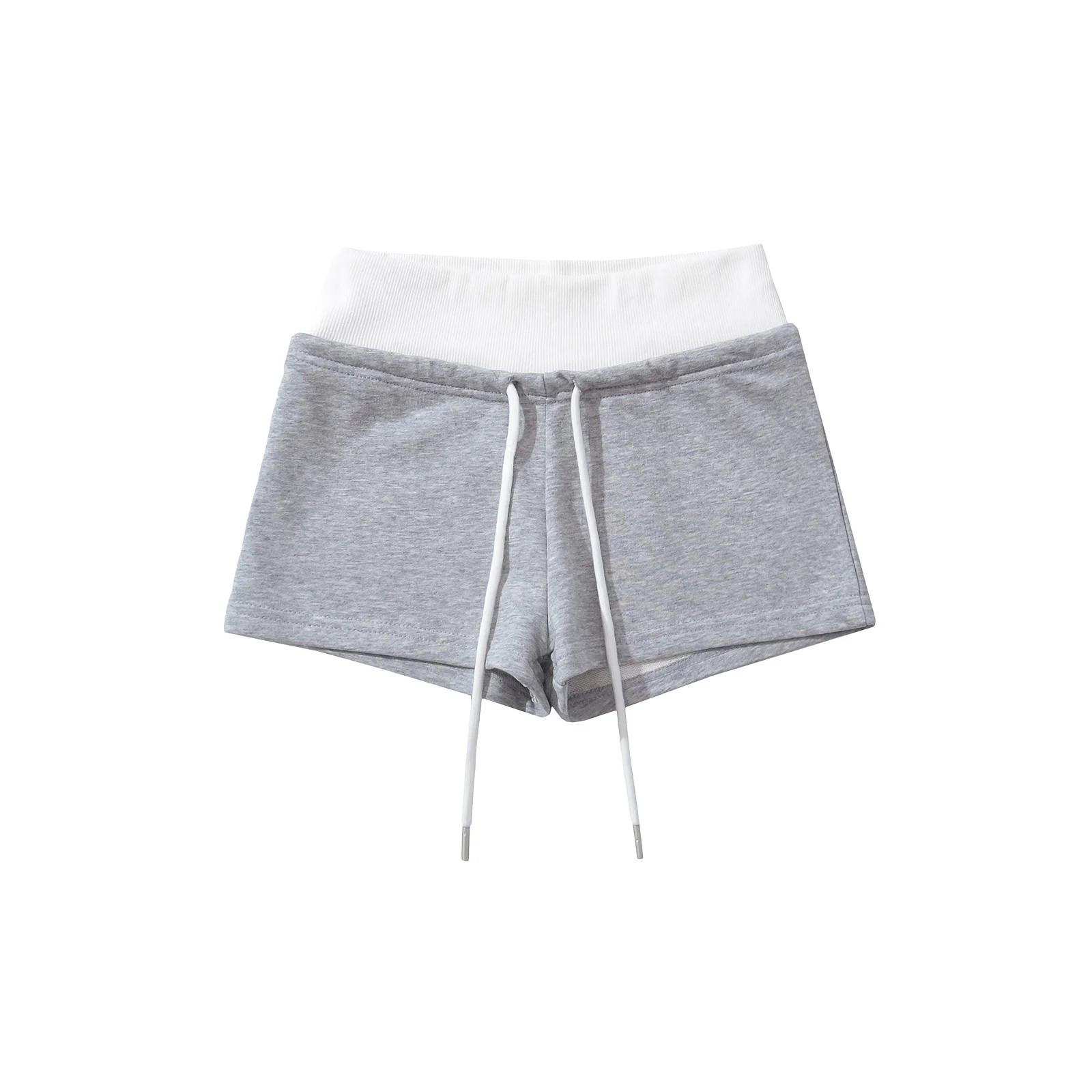 

Жіночі пікантні кольорові спортивні шорти, що моделюють фігуру, з еластичною талією для літа та пляжу Small