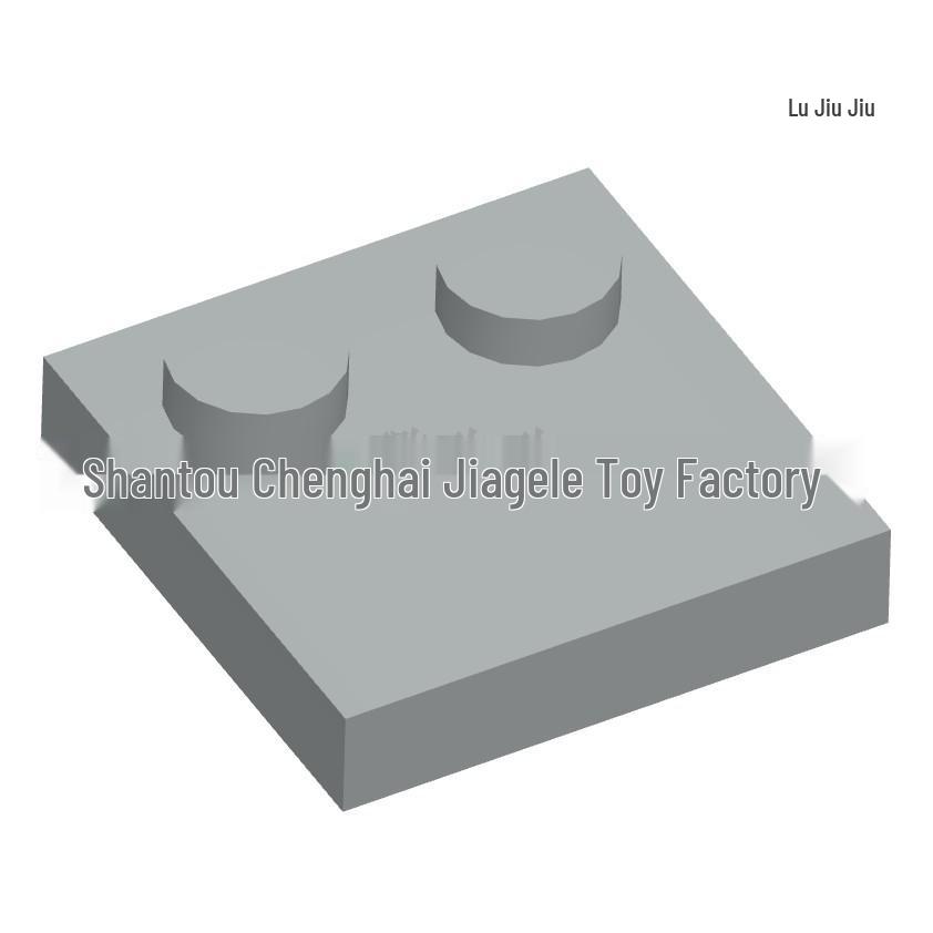 50G MOQ: MOC Domestic 2x2 Edge Studs Building Blocks Compatible with Lego Technic