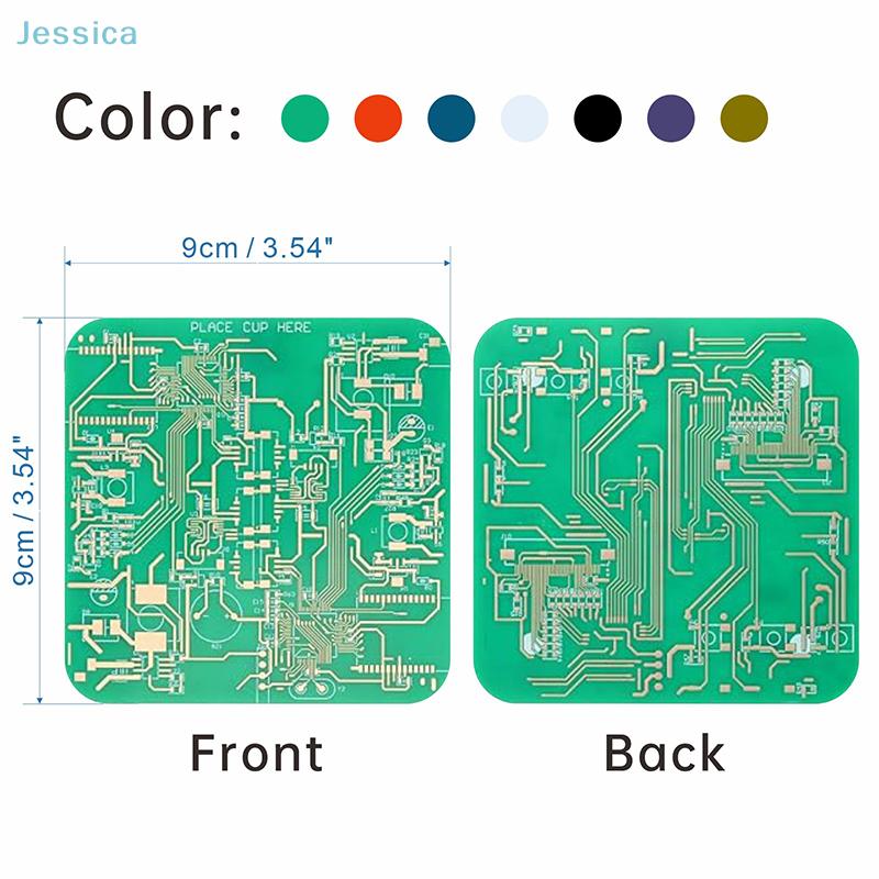 Circuit Board Heat-Resistant Creative Coaster Engineer Personalized Gift