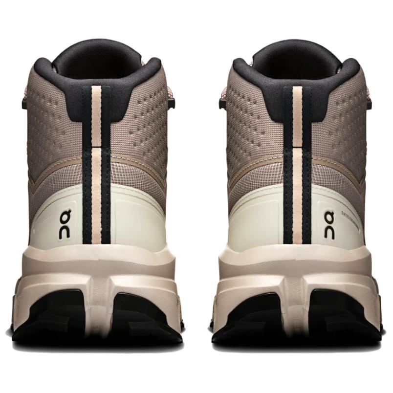 On Cloudrock Mid WP Comfortable Versatile Slip Resistant Durable Hiking Shoes Men Hiking Shoes Gray Brown 3MF10163318