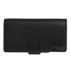 Business Men Wallet Large Capacity PU Leather Handheld Purse Credit Card Money Holder Black Free Size