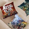 Retro Game Metal Slug Pillow Gift Home Office Decoration Pillow Bedroom Sofa Car Cushion CoverPillow Case