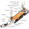Kadacha Bicycle Design for Road Including Chain Cutter and Tire Gold Multi-Tool, Portable, 15-Function Bikes, Lever, (PT-11)