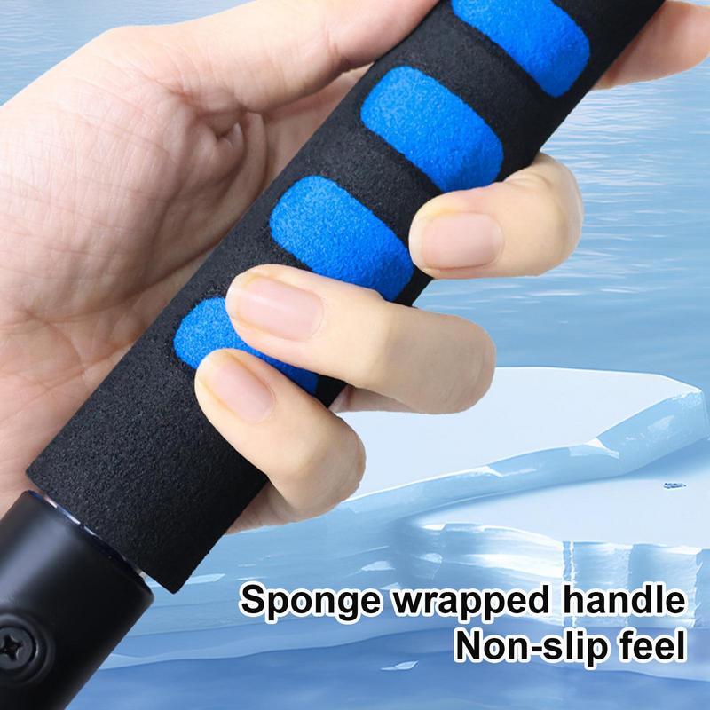 Snow Brush And Ice Scraper 25.6 Inch Portable Ice Scraper With Brush Ergonomic Frost Removal Tools Snow Removal Brush For Cars