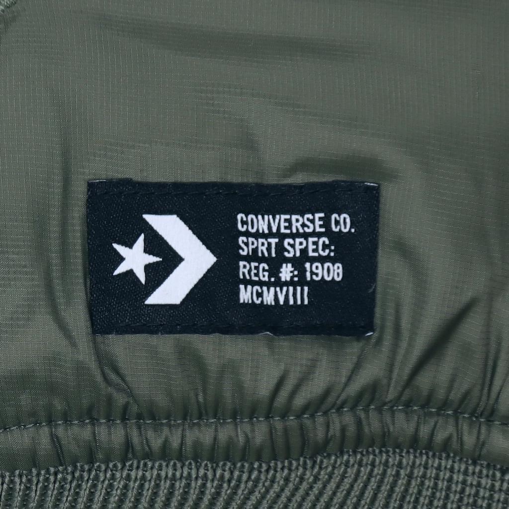 Converse Baseball Jerseys Men's Grass Green Baseball Collar Moderate Straight Fit 10006883-A03