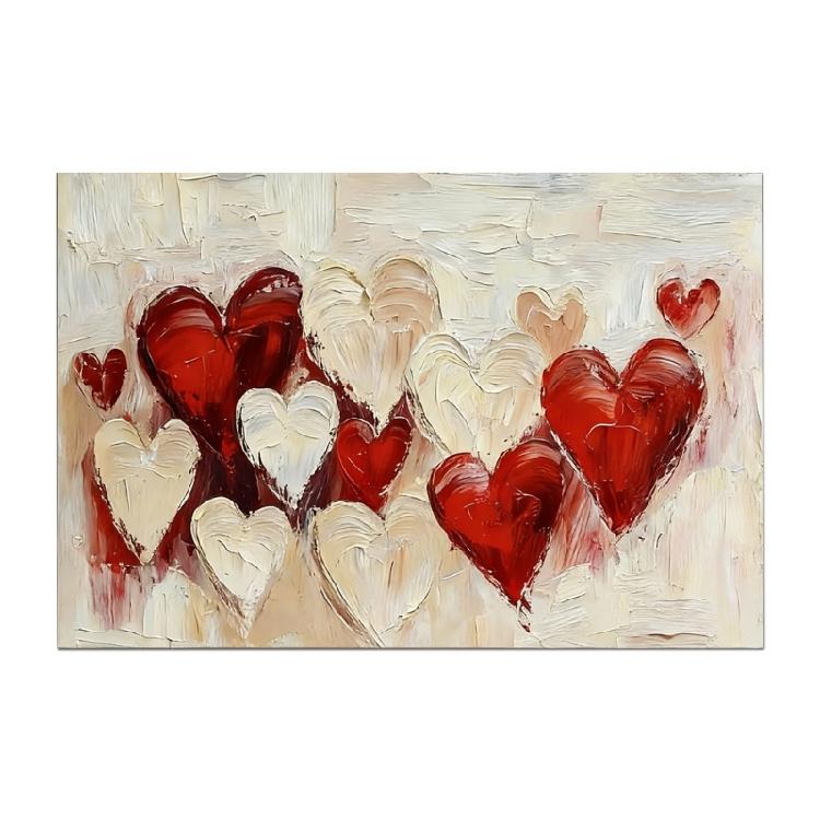 Heart Canvas Painting Wall Art Decors for Bedroom Gallery Wall Decors Abstract Art Pictures Heart Poster Canvas Wall Art 20