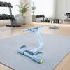 Pedal Resistance Band with Handle, 10-Tube Pedal Ankle Puller Exerciser, Multifunction Tension Rope for Arm, Leg, Waist, Shoulder Training