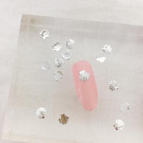 

c114 Shell Nail Charm Deco Parts Beads Metal Charm (20 Pieces) (S8499702)